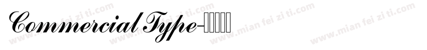 Commercial Type字体转换
